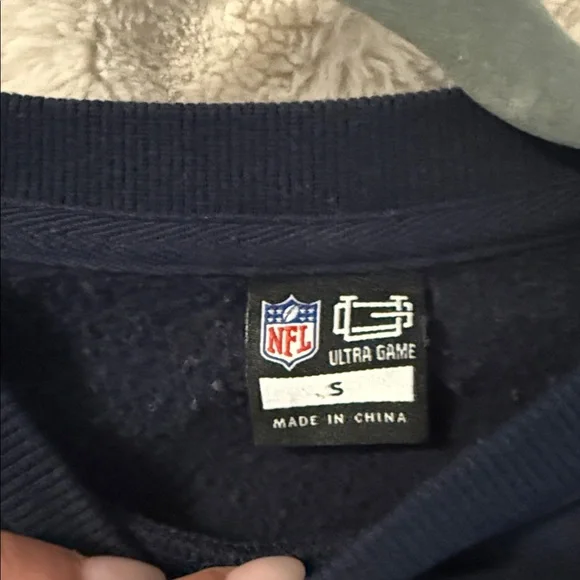 NFL Chicago Bears Navy and Orange Turtleneck Sweater - Picture 3 of 8